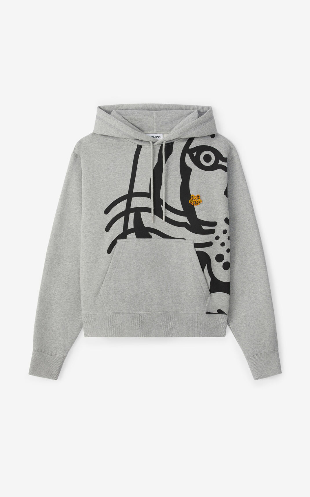 Sudaderas Con Capucha Kenzo K Tiger Hombre Gris - SKU.3506263